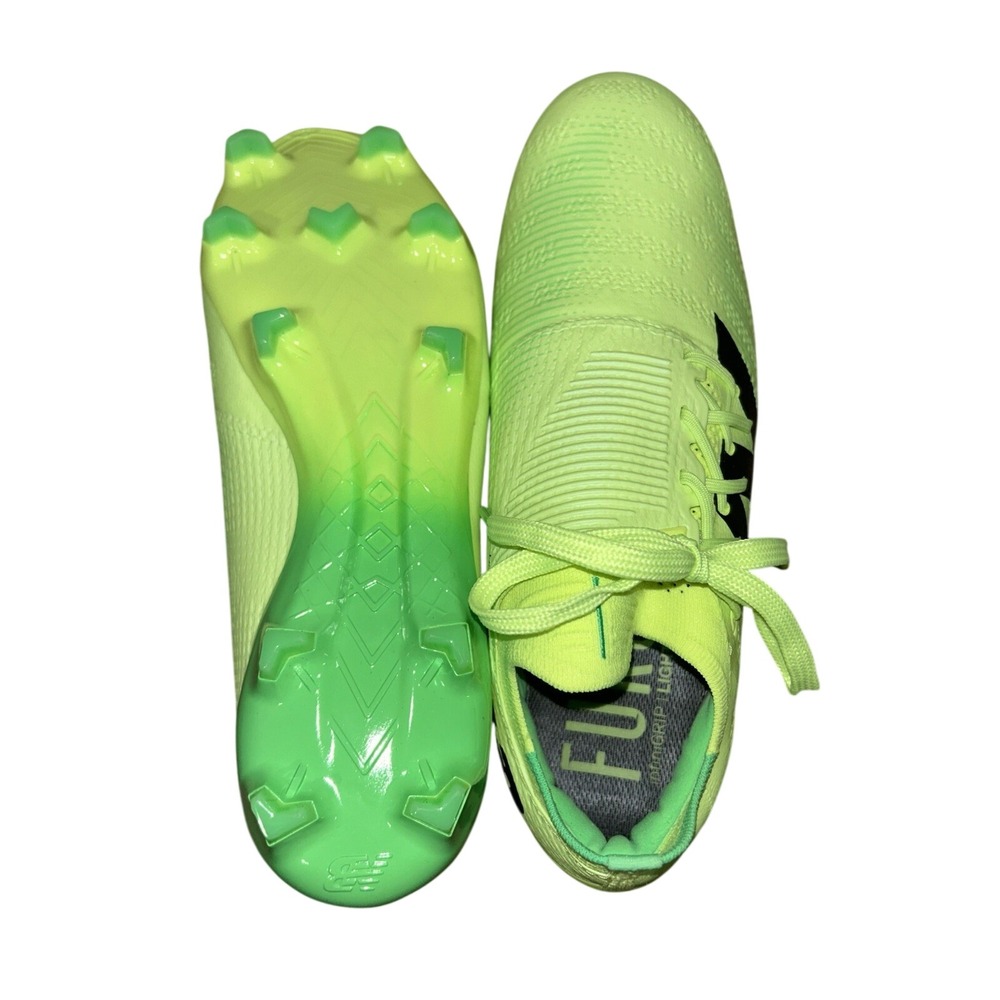 New Balance Furon Pro V7+ FG Soccer Cleats Football Boots Mens 7.5 Green Speed - Picture 6 of 7
